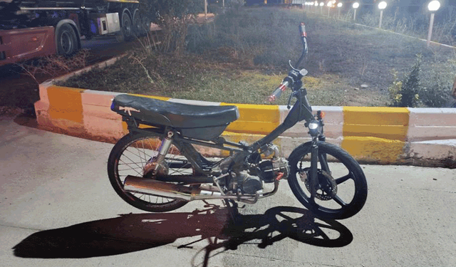 Afyon'da trafik kazası: Motosiklet sürücüsü ağır yaralandı