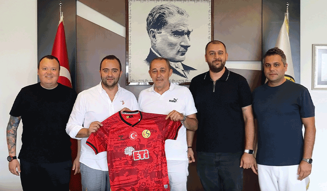Eskişehir Sucular Odası Başkanı Hayrettin Nam'dan Eskişehirspor’a ziyaret