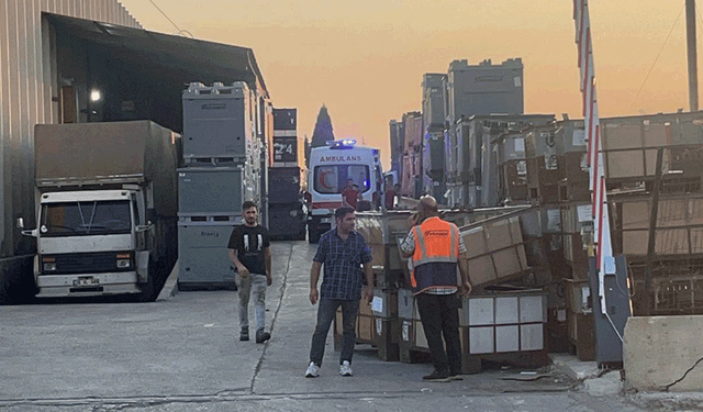 Eskişehir’de fabrikada kaza: Makinaya sıkışan işçi hastaneye kaldırıldı