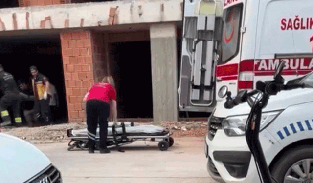 Eskişehir'de bir kişi inşaat halindeki binada asansör boşluğuna düştü