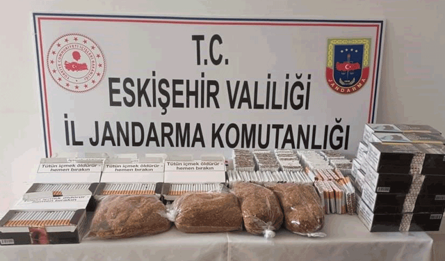 Eskişehir’de jandarmadan kaçaklılara darbe: İşte ele geçirilenler