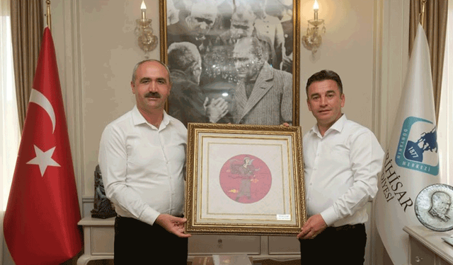 Eskişehir’in iki ilçesi arasında dostluğa dayalı ziyaret