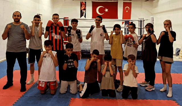 GSB Spor Okulları’nda Kick Boks heyecanı devam ediyor