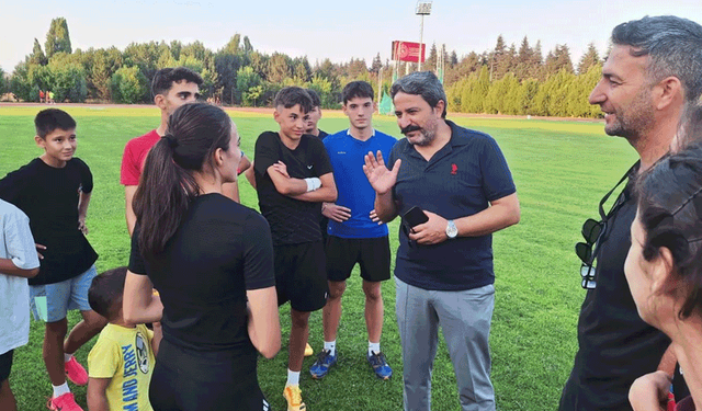 Hasan Kalın, milli atletlerin antrenmanını ziyaret etti