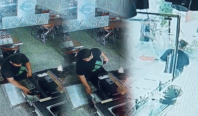 İstanbul'da bir şahıs restorana topallayarak geldi, cüzdanı alıp gitti