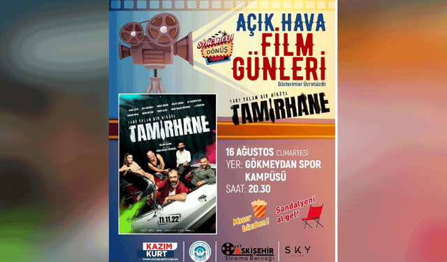 Odunpazarı’nda sinema dolu günler devam ediyor