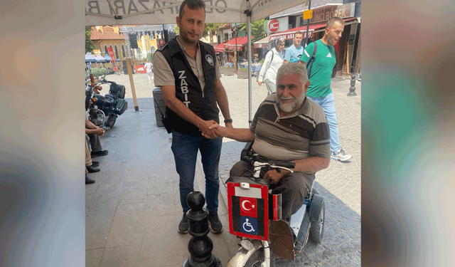 Odunpazarı’nda zabıtadan örnek davranış