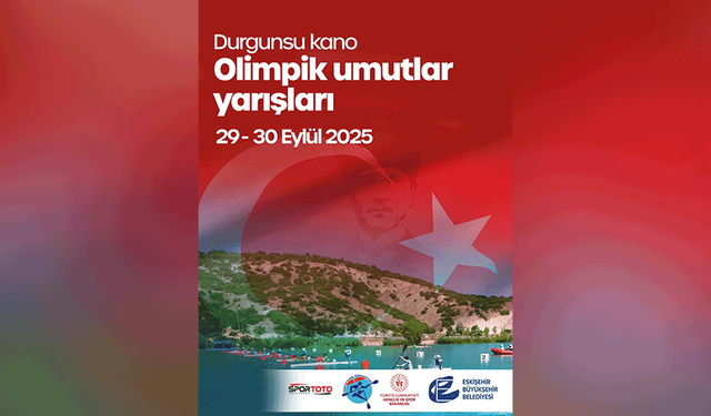 Eskişehir'de kano heyecanı
