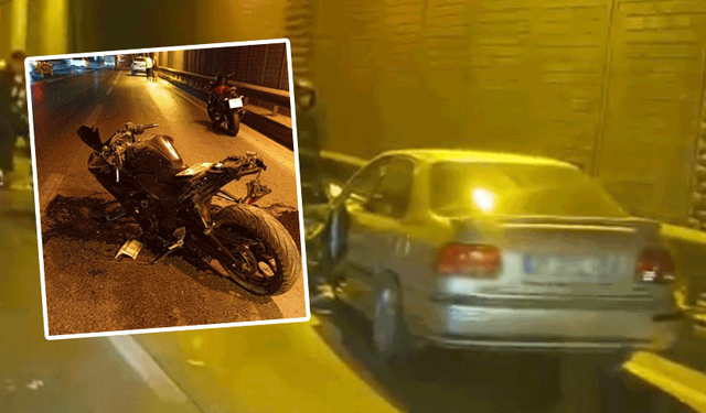 Eskişehir'de motosikletle otomobil çarpıştı: 1 yaralı