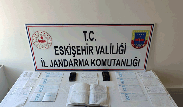 Eskişehir'de tefecilik operasyonu: 6,3 milyon TL'lik senetle yakalandılar