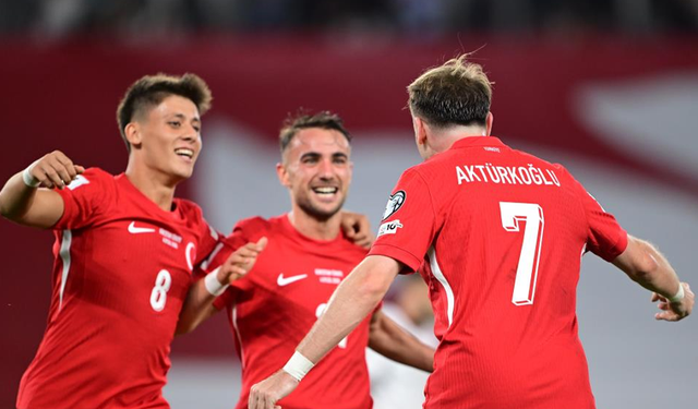 Milli takımımız Gürcistan karşısında 3 golle kazandı