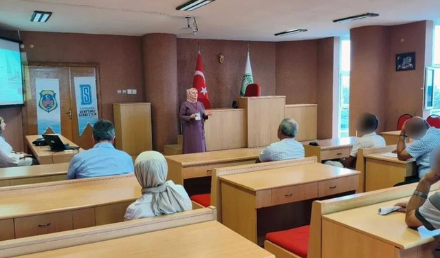 Samsun'da yükümlülere "Kadına Yönelik Şiddet Semineri"