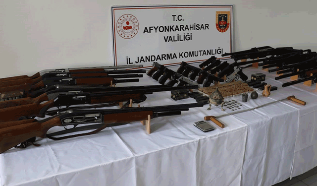 Afyon’da düğün magandalarına operasyon