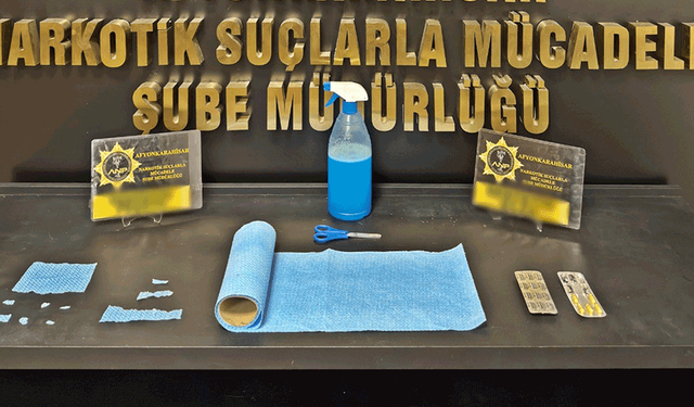 Afyonkarahisar’da uyuşturucu operasyonu: 3 tutuklama