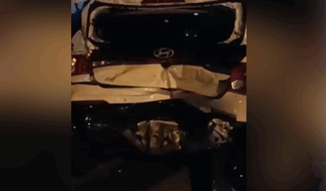 Alanya’da otobüs ile otomobil çarpıştı: 1 yaralı