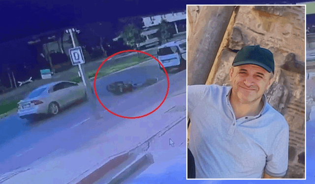 Antalya'da motosikletliye kasten çarpan sürücüye dava açıldı