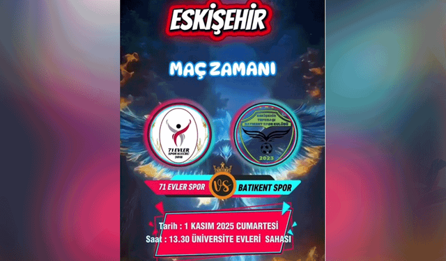Batıkent Spor, 71 Evler’e karşı sahaya çıkıyor