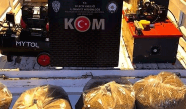 Bilecik’te kaçak tütün operasyonu: 1 şüpheli gözaltında