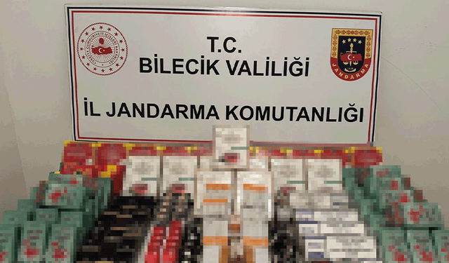 Bilecik’te kaçakçılık operasyonu