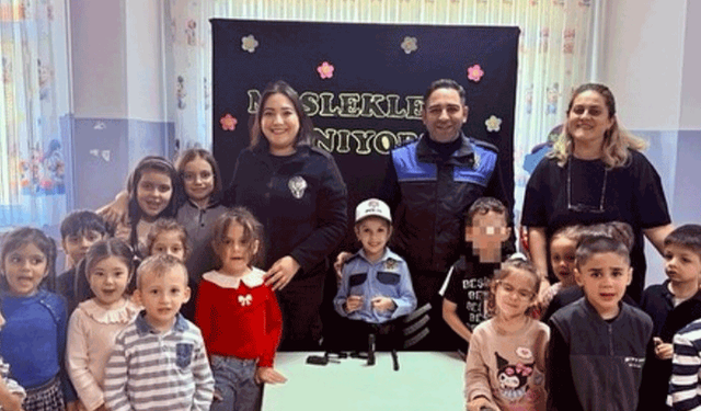Bilecik'te miniklere polis mesleği ve 112 eğitimi verildi
