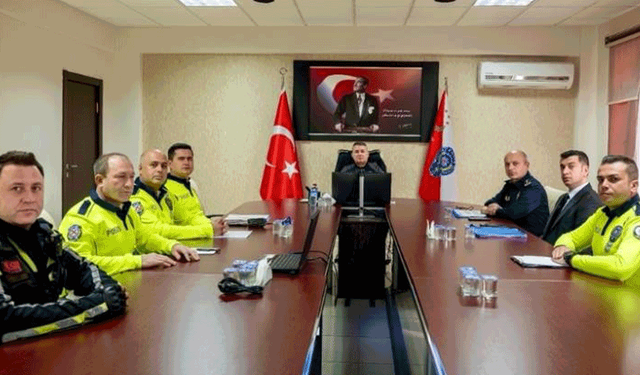 Bilecik'te trafik güvenliği çalışmaları değerlendirildi