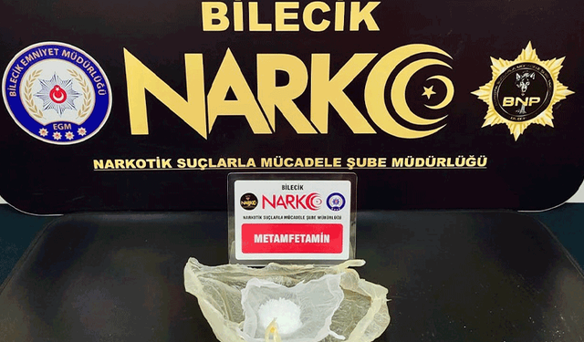 Bilecik'te uyuşturucu operasyonu: 1 gözaltı