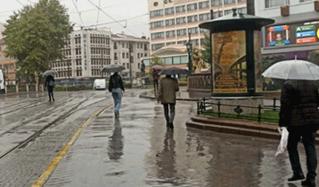 Eskişehir'e sağanak yağış uyarısı