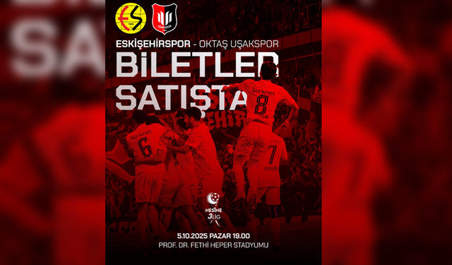 Eskişehirspor’un kritik maçı için biletler satışta