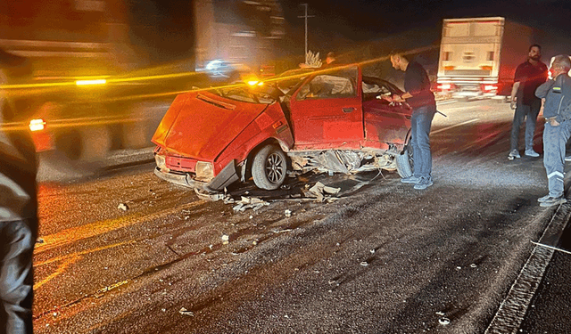 Gürcan ve Albayrak trafik kazası geçirdi