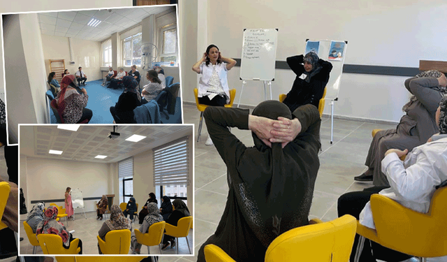 Sağlıklı Hayat Merkezlerinde yaşlılara moral ve hareket desteği