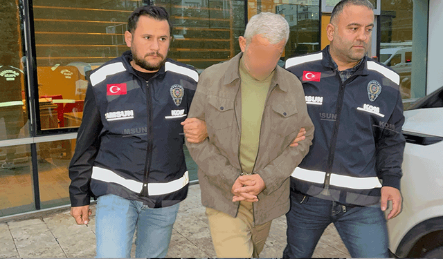 Samsun'da eş zamanlı baskın: 1 tutuklama