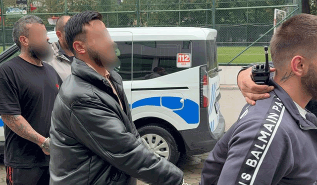 Samsun'da otomobile silahla saldıran 3 kişi yakalandı