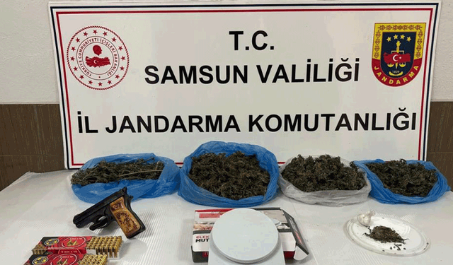Samsun'da yasaklı madde operasyonu: 3 gözaltı