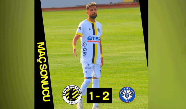 2 Eylül SK evinde kaybetti: 2-1