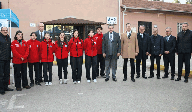 Atatürk MTAL’de Afet Farkındalık Sergisine yoğun ilgi