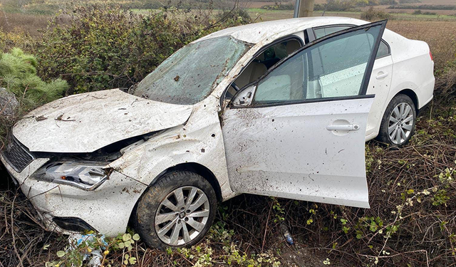 Bilecik'te trafik kazası: 2 yaralı