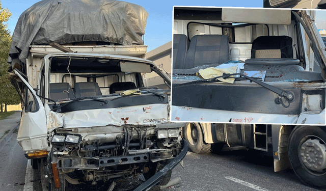 Çevre yolunda korkutan kaza: Sıkışan sürücüyü itfaiye kurtardı