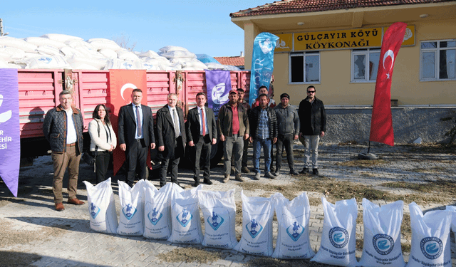 Çiftçiye can suyu: Sivrihisar’da ürünler tohum olarak geri döndü