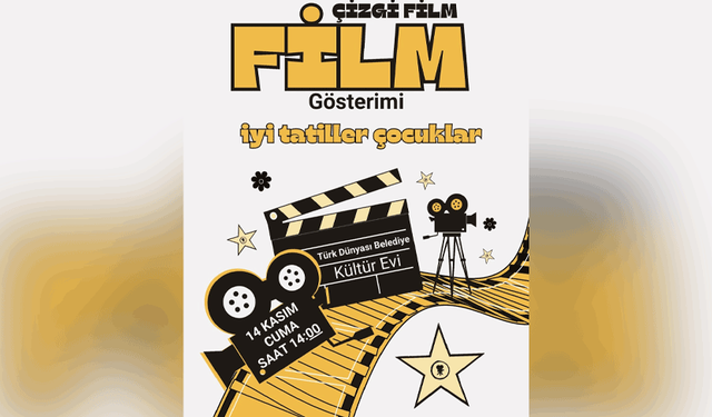 Çifteler Belediyesi’nden miniklere sinema keyfi