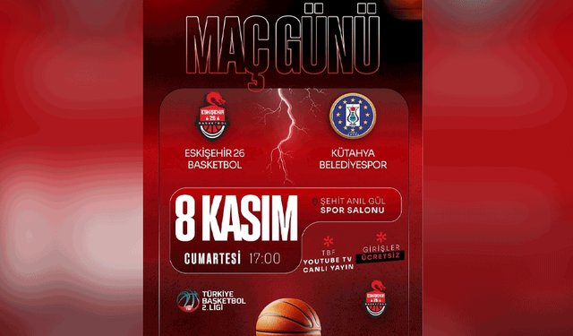 Eskişehir 26 Basket, taraftarını maça davet etti