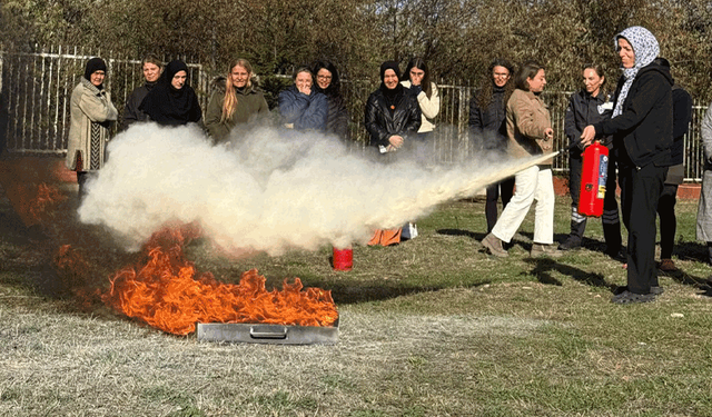 Eskişehir Yurdu’nda acil durum tatbikatı
