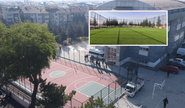Eskişehir’de bu okullara spor sahaları yapılacak