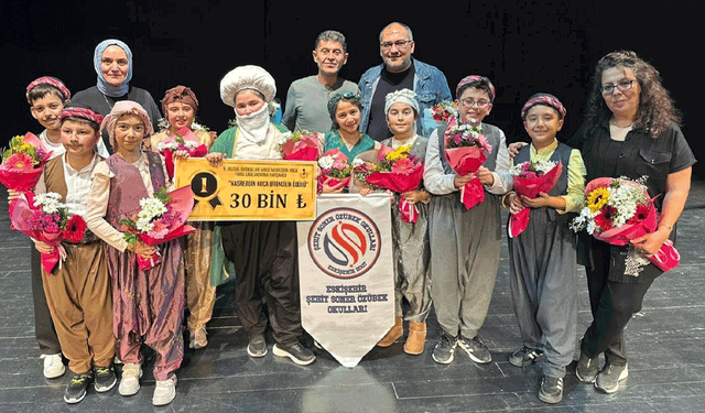 Eskişehirli öğrenciler Türkiye birincisi oldu