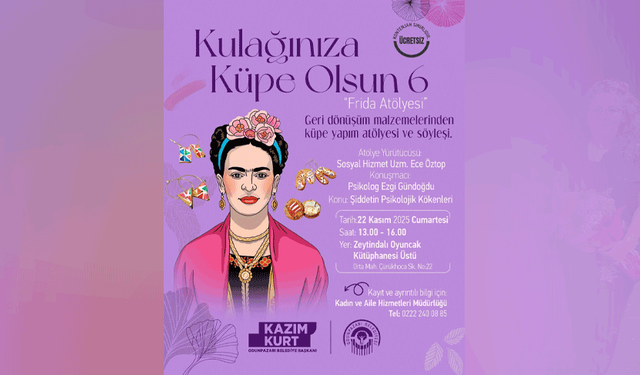 Kulağınıza Küpe Olsun 6 etkinliği Eskişehir’de gerçekleşecek