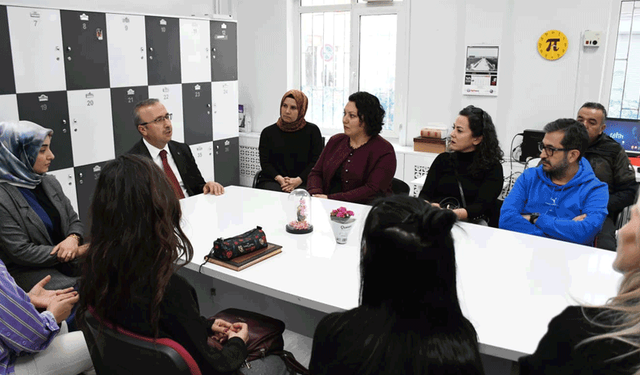 Müdür Aydın’dan İki Eylül Ortaokuluna ziyaret