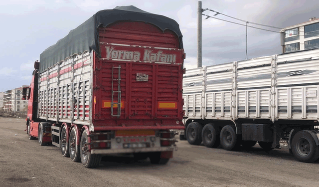 Polisten kaçan tır ve sürücüsü Şeker Fabrikası’nda yakalandı