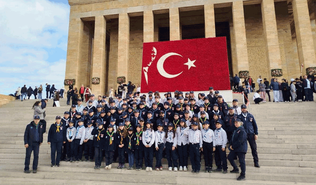 Tepebaşı’nın izcileri Ankara’da unutulmaz anlar yaşadı