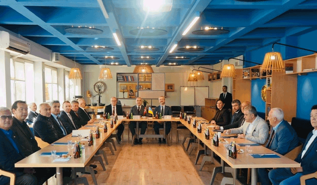 Ukrayna Büyükelçisi’nden ESO’ya iş birliği ziyareti