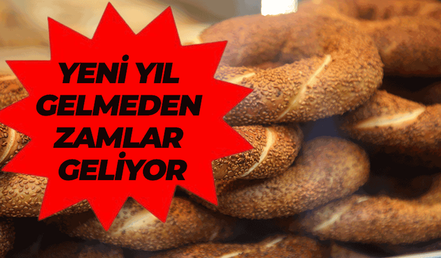 Yeni yılın ilk zammı simide