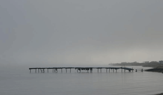 Çanakkale Boğazı'nda yoğun sis etkili oldu